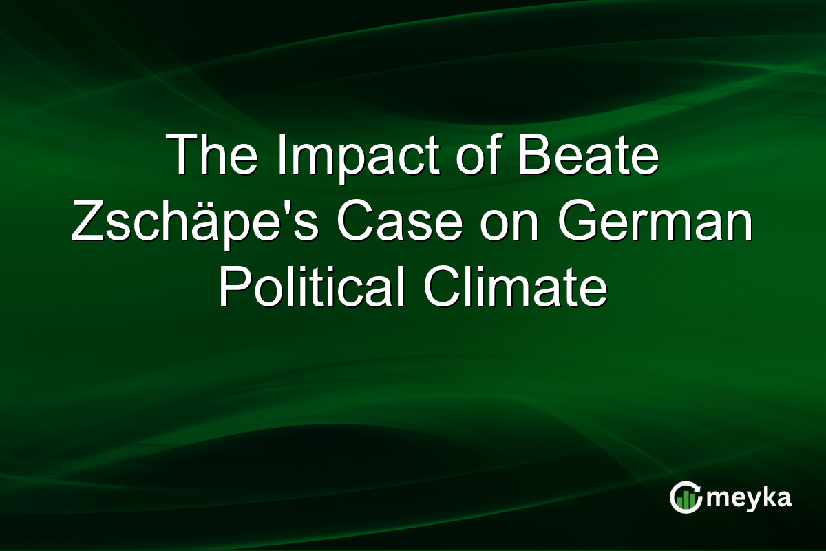The Impact of Beate Zschäpe's Case on German Political Climate