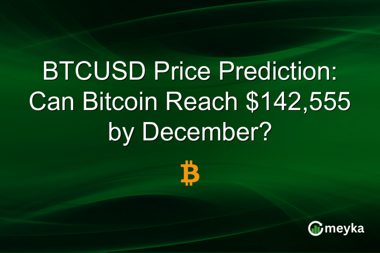 BTCUSD Price Prediction: Can Bitcoin Reach $142,555 by December?