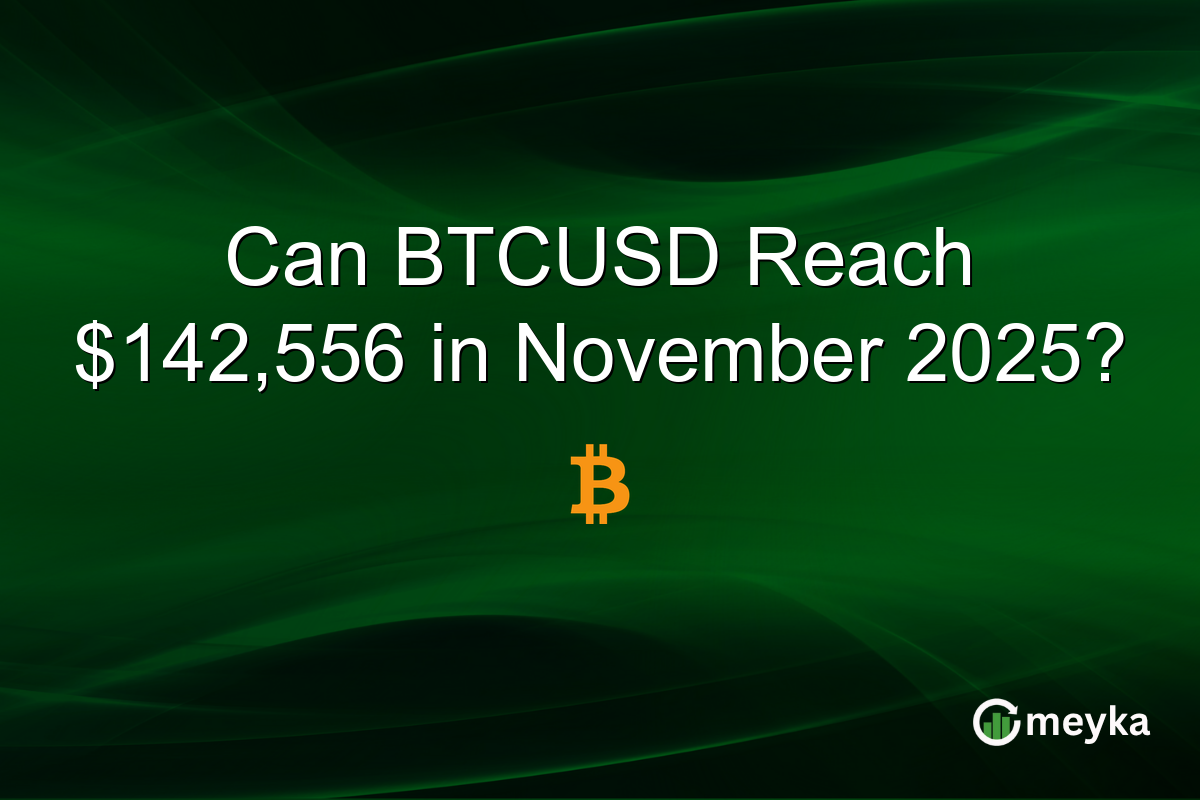 Can BTCUSD Reach $142,556 in November 2025?