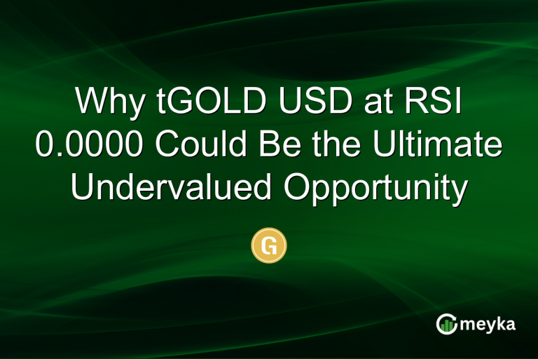 Why tGOLD USD at RSI 0.0000 Could Be the Ultimate Undervalued Opportunity