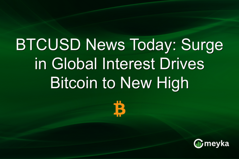 BTCUSD News Today: Surge in Global Interest Drives Bitcoin to New High