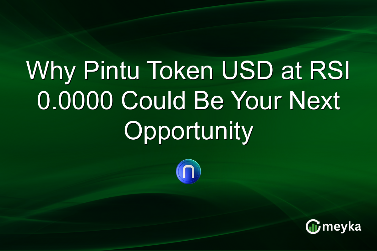 Why Pintu Token USD at RSI 0.0000 Could Be Your Next Opportunity