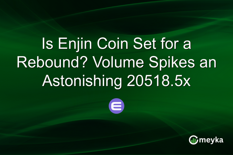 Is Enjin Coin Set for a Rebound? Volume Spikes an Astonishing 20518.5x