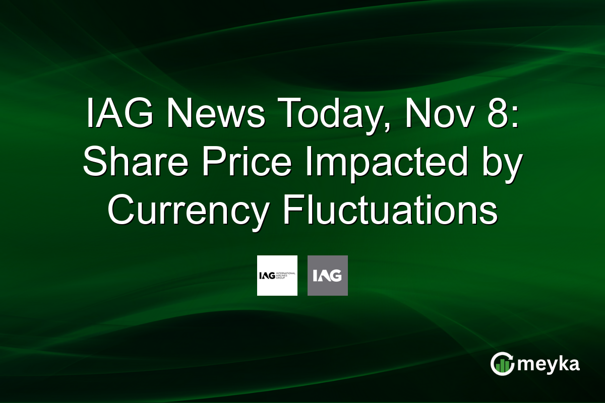 IAG News Today, Nov 8: Share Price Impacted by Currency Fluctuations