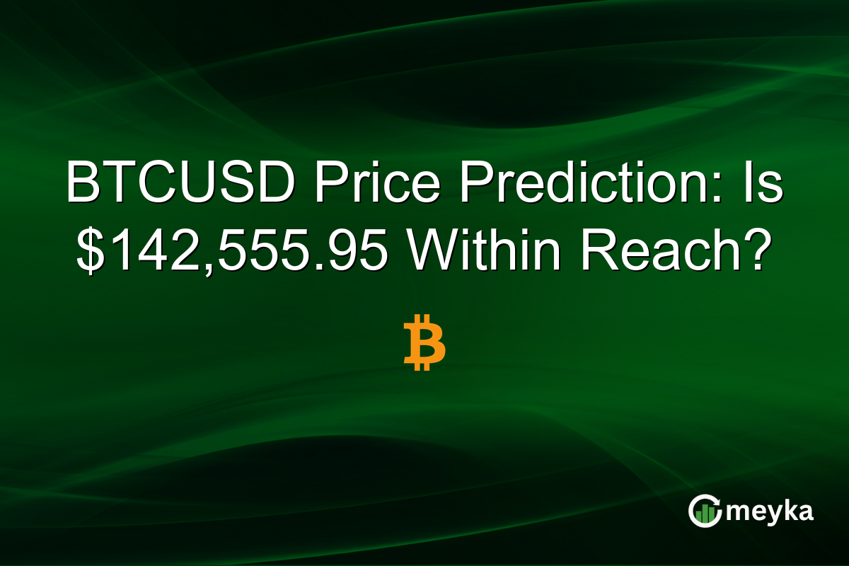 BTCUSD Price Prediction: Is $142,555.95 Within Reach?