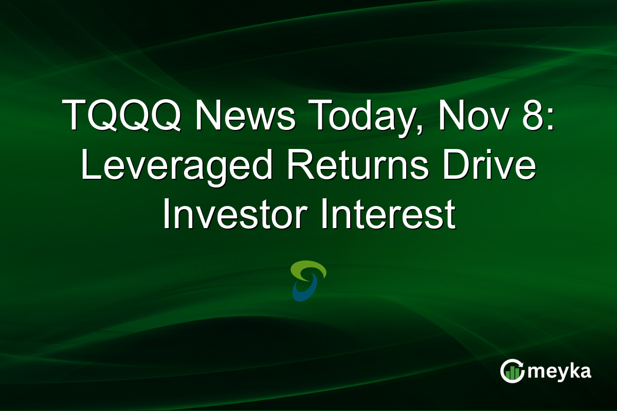 TQQQ News Today, Nov 8: Leveraged Returns Drive Investor Interest