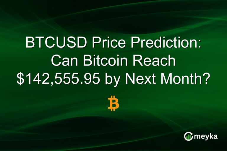 BTCUSD Price Prediction: Can Bitcoin Reach $142,555.95 by Next Month?