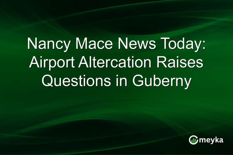 Nancy Mace News Today: Airport Altercation Raises Questions in Guberny