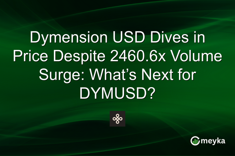 Dymension USD Dives in Price Despite 2460.6x Volume Surge: What’s Next for DYMUSD?