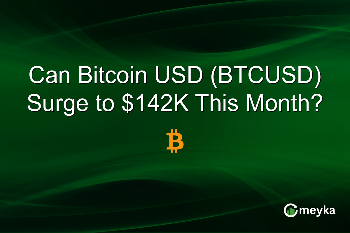 Can Bitcoin USD (BTCUSD) Surge to $142K This Month?