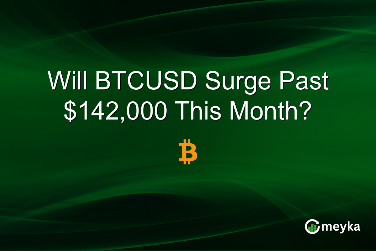 Will BTCUSD Surge Past $142,000 This Month?