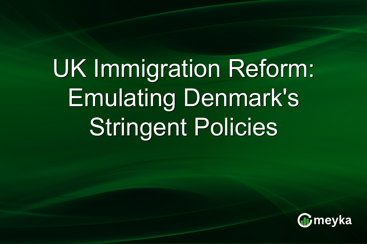 UK Immigration Reform: Emulating Denmark's Stringent Policies