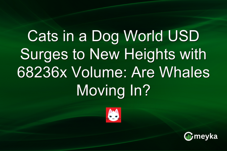Cats in a Dog World USD Surges to New Heights with 68236x Volume: Are Whales Moving In?