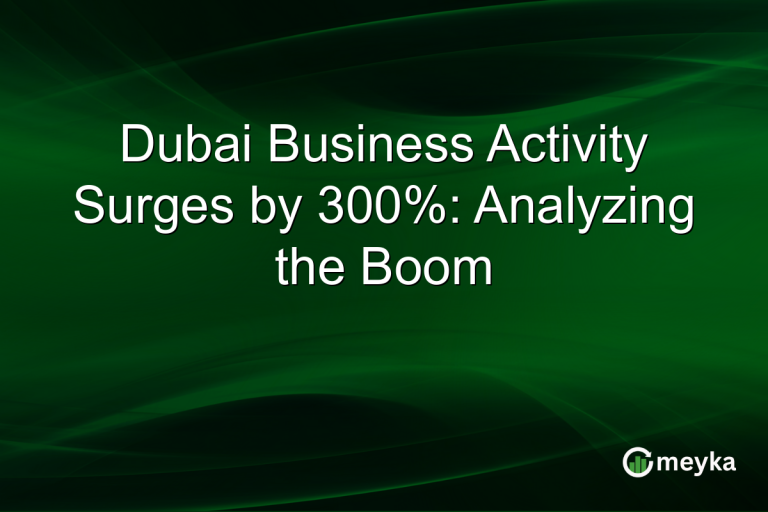 Dubai Business Activity Surges by 300%: Analyzing the Boom