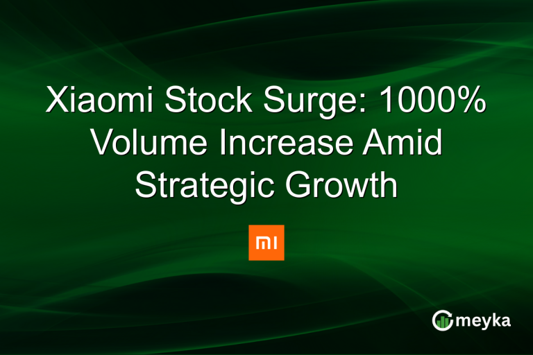 Xiaomi Stock Surge: 1000% Volume Increase Amid Strategic Growth