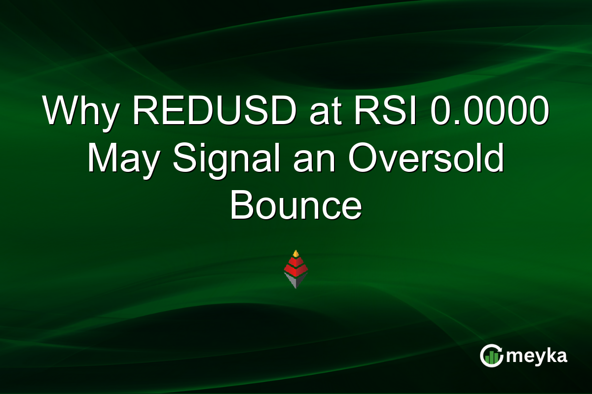 Why REDUSD at RSI 0.0000 May Signal an Oversold Bounce