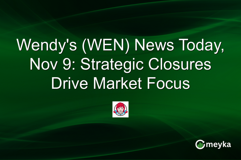 Wendy's (WEN) News Today, Nov 9: Strategic Closures Drive Market Focus