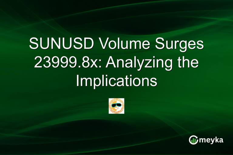 SUNUSD Volume Surges 23999.8x: Analyzing the Implications