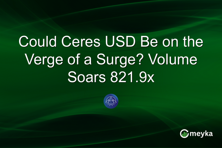 Could Ceres USD Be on the Verge of a Surge? Volume Soars 821.9x