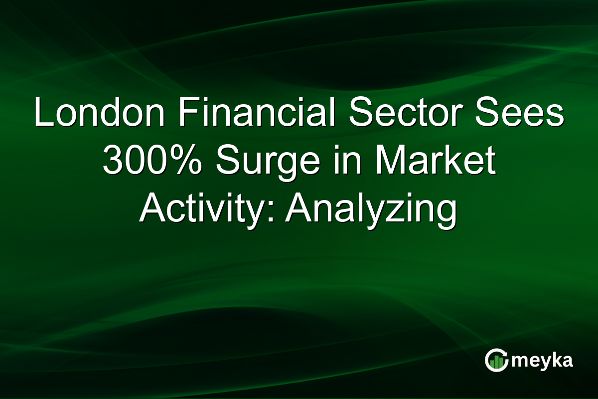 London Financial Sector Sees 300% Surge in Market Activity: Analyzing