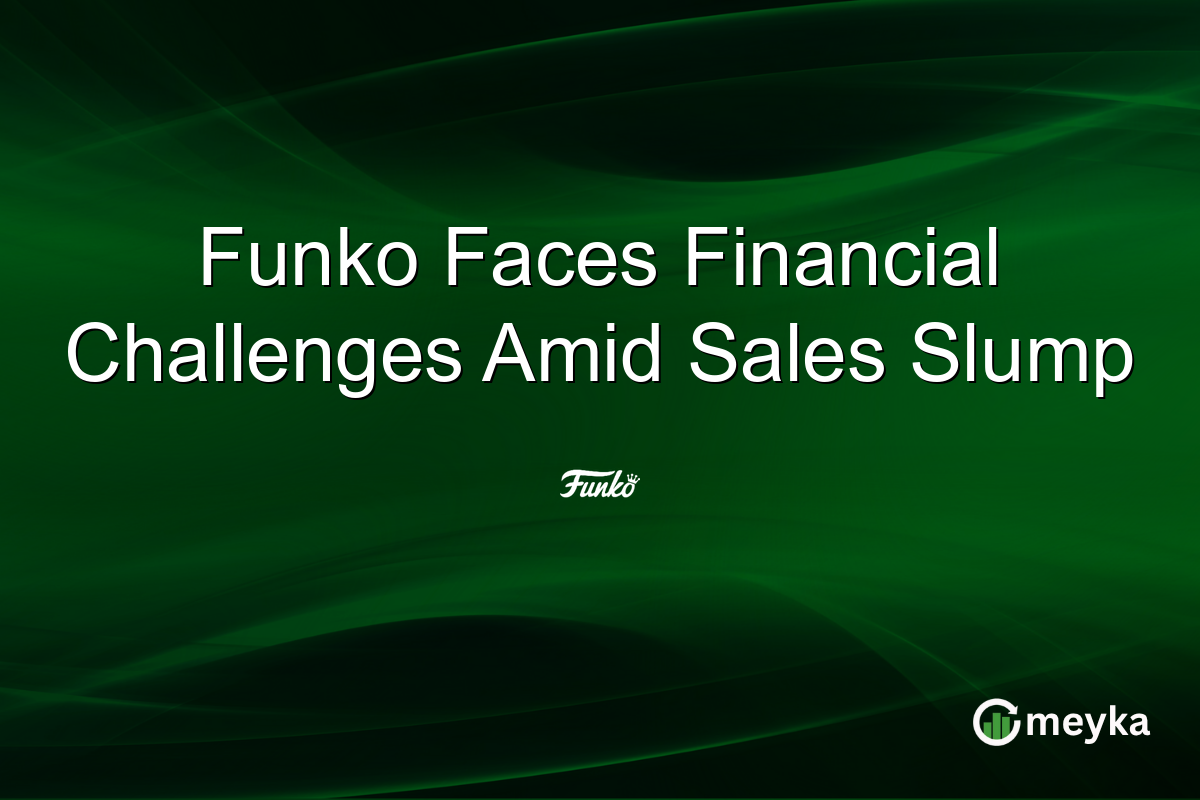 Funko Faces Financial Challenges Amid Sales Slump