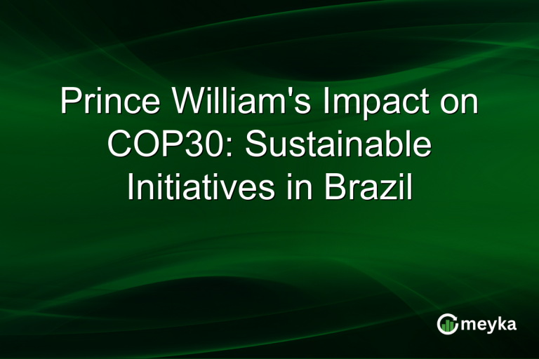 Prince William's Impact on COP30: Sustainable Initiatives in Brazil
