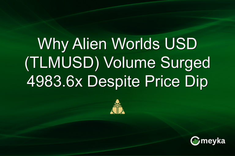 Why Alien Worlds USD (TLMUSD) Volume Surged 4983.6x Despite Price Dip