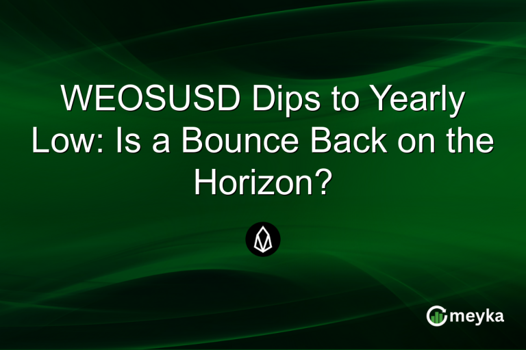 WEOSUSD Dips to Yearly Low: Is a Bounce Back on the Horizon?