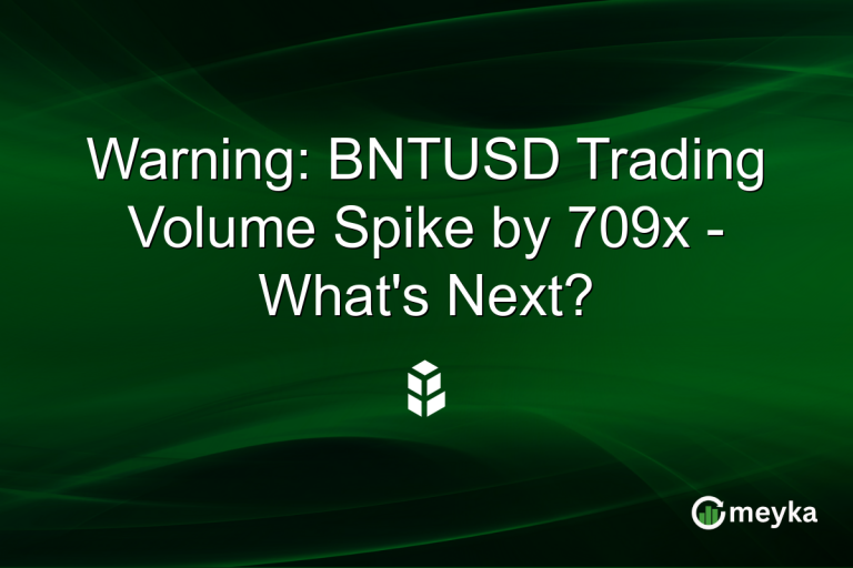 Warning: BNTUSD Trading Volume Spike by 709x - What's Next?