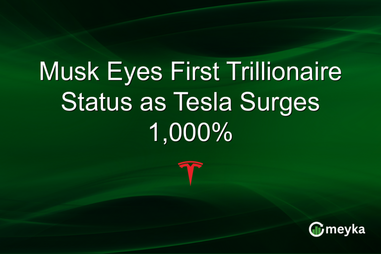 Musk Eyes First Trillionaire Status as Tesla Surges 1,000%