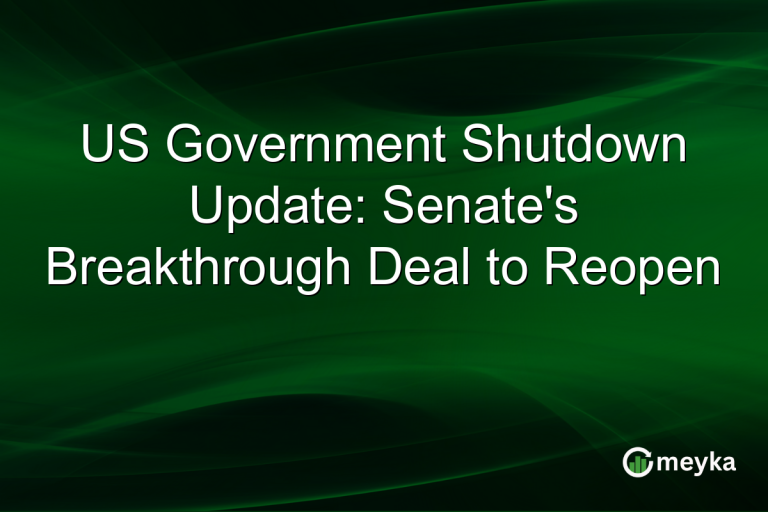 US Government Shutdown Update: Senate's Breakthrough Deal to Reopen