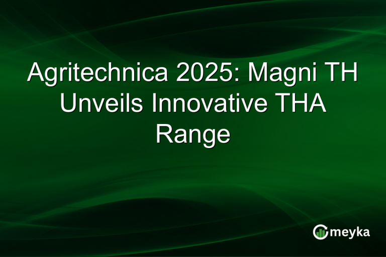 Agritechnica 2025: Magni TH Unveils Innovative THA Range