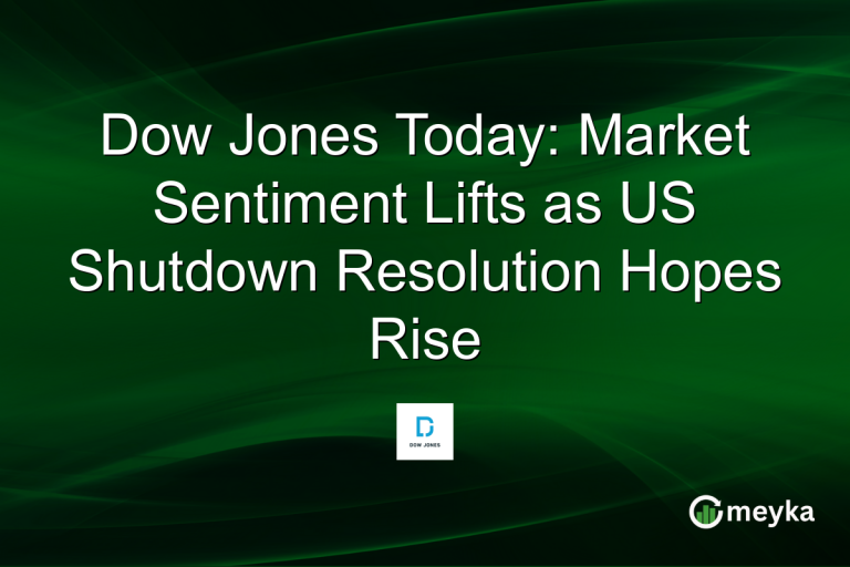 Dow Jones Today: Market Sentiment Lifts as US Shutdown Resolution Hopes Rise