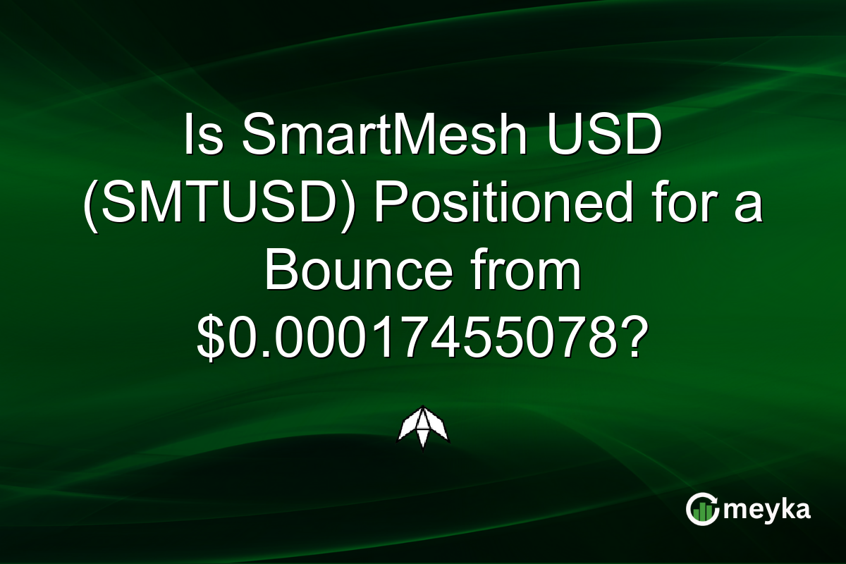 Is SmartMesh USD (SMTUSD) Positioned for a Bounce from $0.00017455078?
