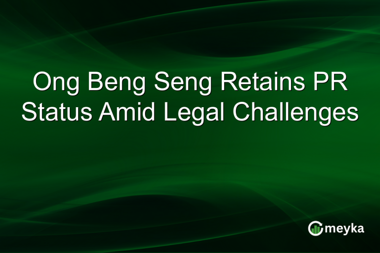 Ong Beng Seng Retains PR Status Amid Legal Challenges