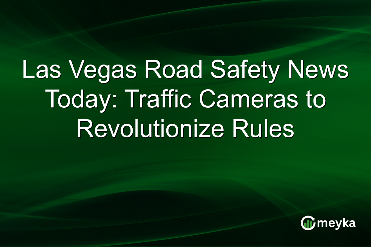 Las Vegas Road Safety News Today: Traffic Cameras to Revolutionize Rules
