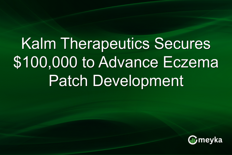 Kalm Therapeutics Secures $100,000 to Advance Eczema Patch Development