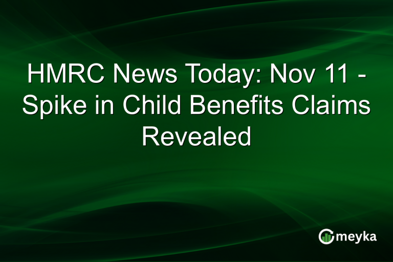 HMRC News Today: Nov 11 - Spike in Child Benefits Claims Revealed