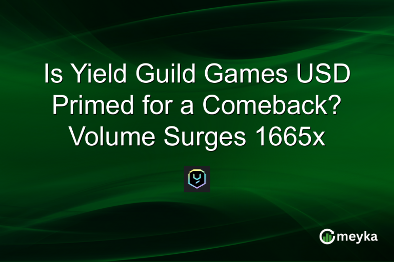 Is Yield Guild Games USD Primed for a Comeback? Volume Surges 1665x