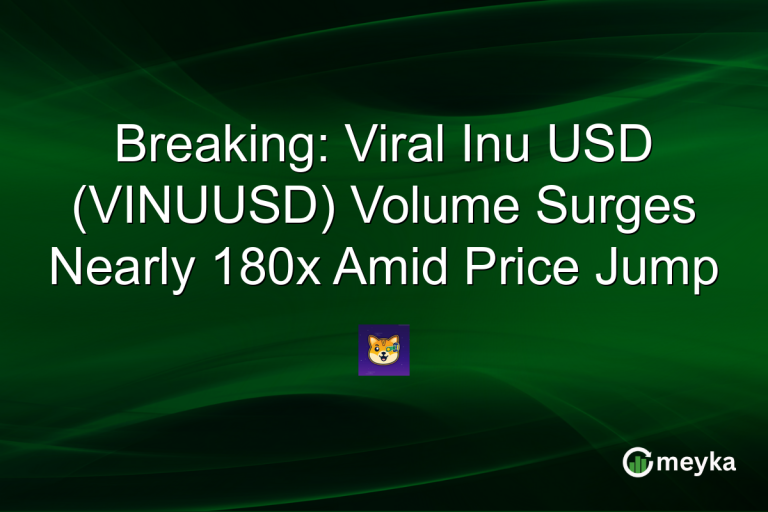 Breaking: Viral Inu USD (VINUUSD) Volume Surges Nearly 180x Amid Price Jump