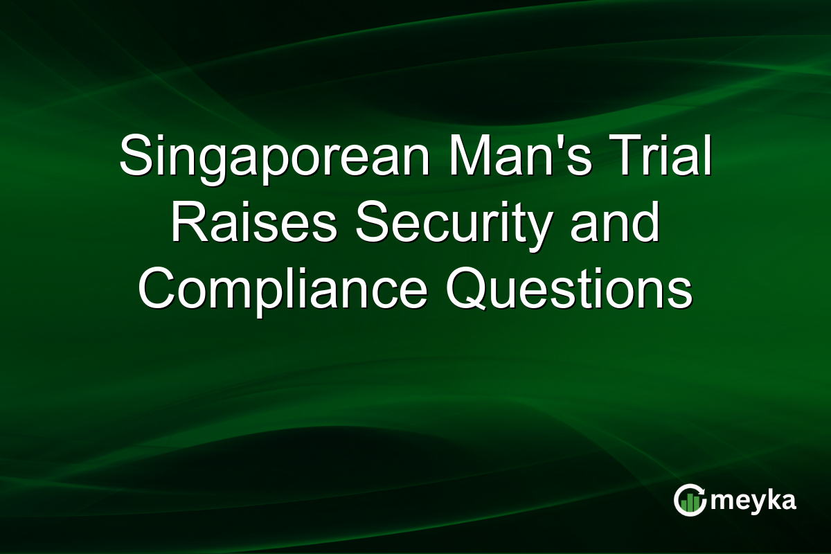 Singaporean Man's Trial Raises Security and Compliance Questions