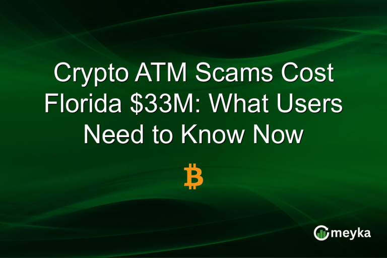 Crypto ATM Scams Cost Florida $33M: What Users Need to Know Now