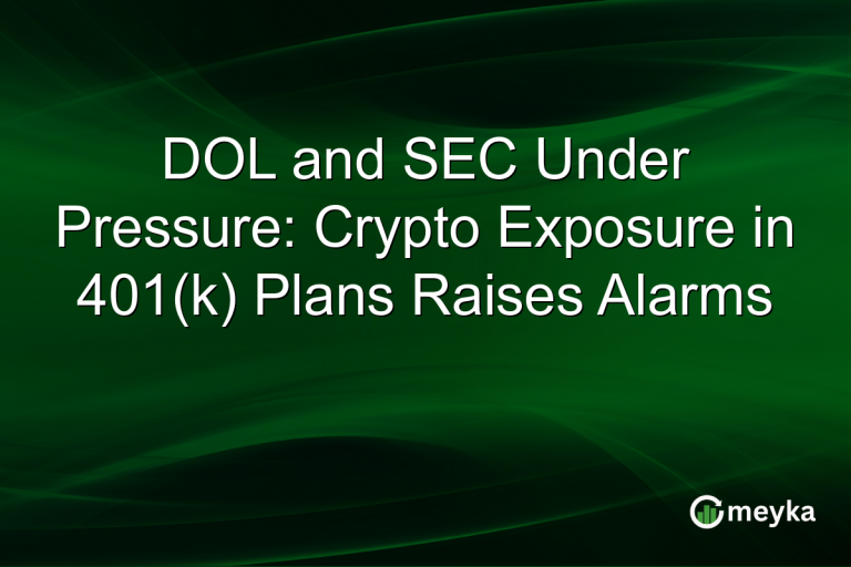 DOL and SEC Under Pressure: Crypto Exposure in 401(k) Plans Raises Alarms