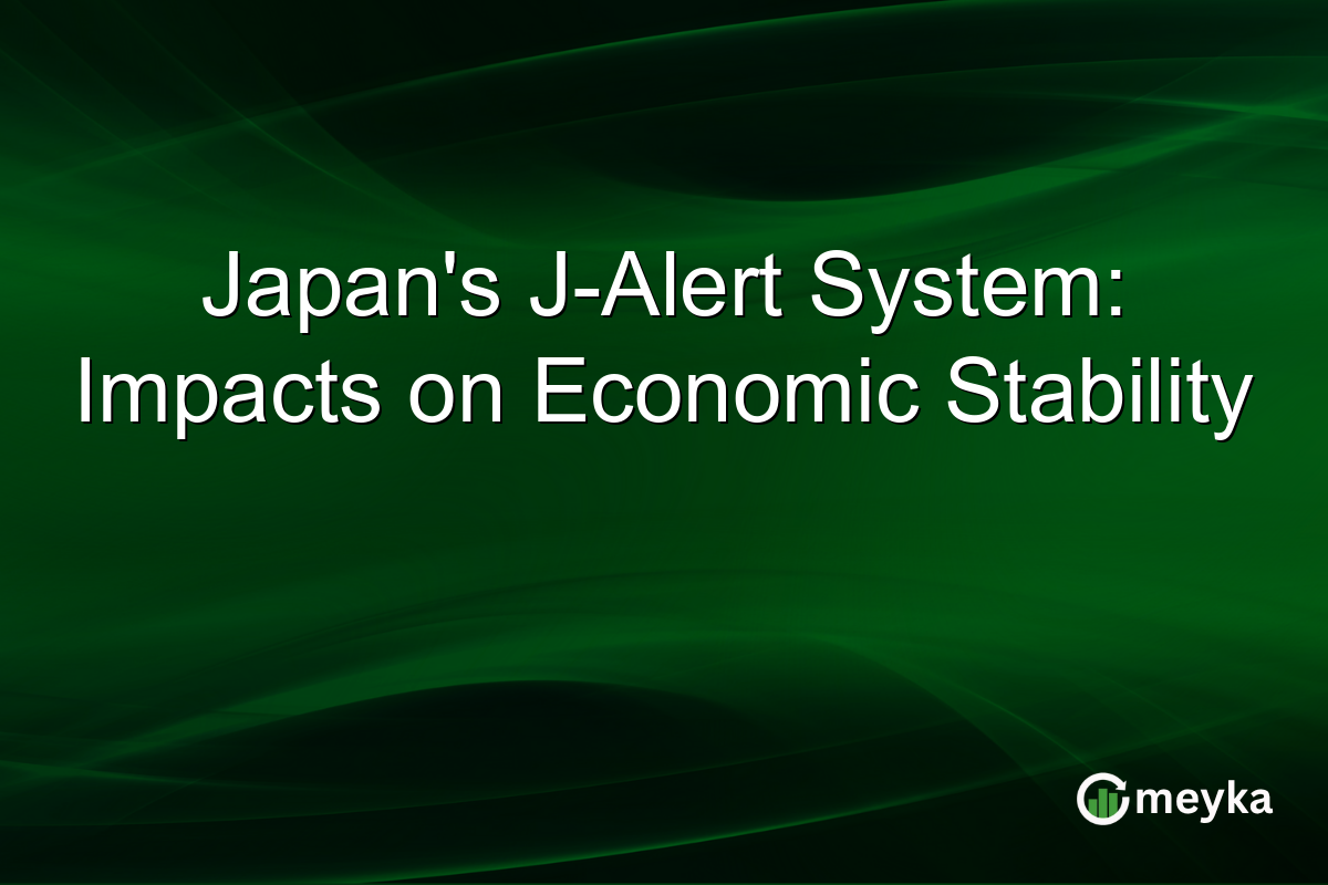 Japan's J-Alert System: Impacts on Economic Stability