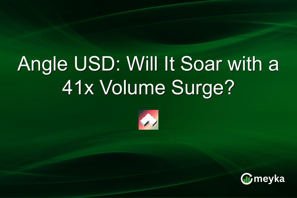 Angle USD: Will It Soar with a 41x Volume Surge?