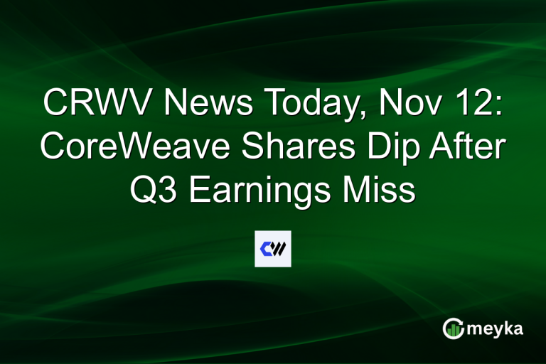 CRWV News Today, Nov 12: CoreWeave Shares Dip After Q3 Earnings Miss