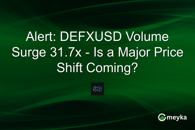 Alert: DEFXUSD Volume Surge 31.7x - Is a Major Price Shift Coming?
