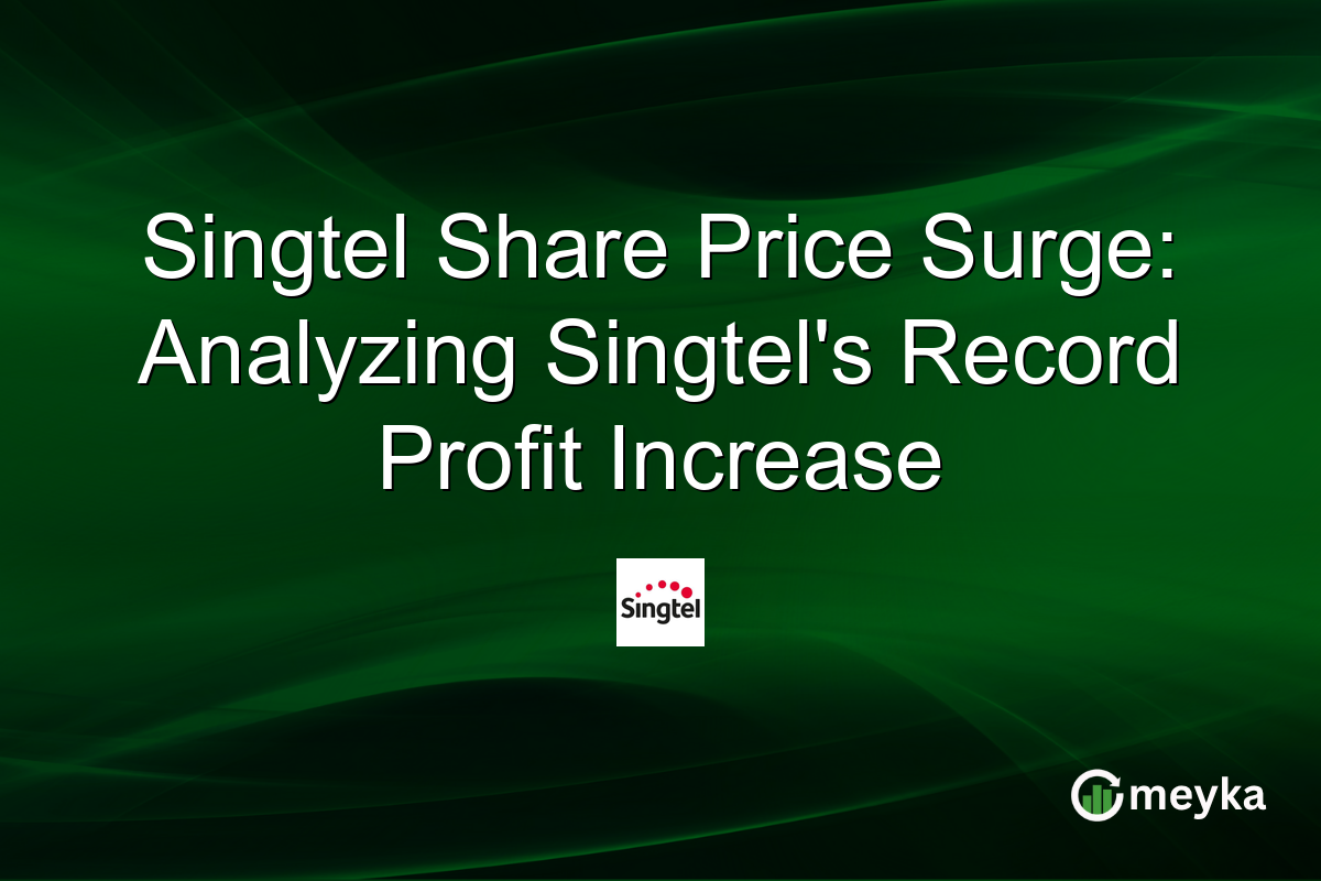 Singtel Share Price Surge: Analyzing Singtel's Record Profit Increase