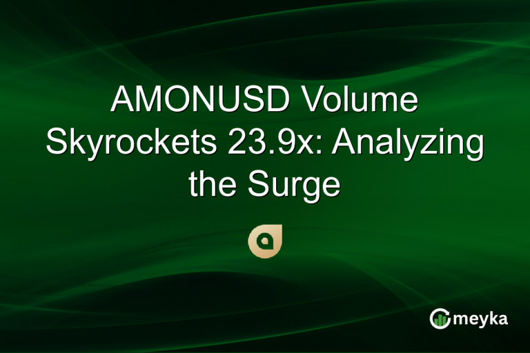 AMONUSD Volume Skyrockets 23.9x: Analyzing the Surge