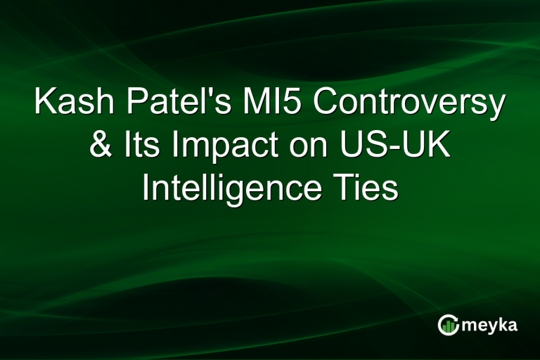 Kash Patel's MI5 Controversy & Its Impact on US-UK Intelligence Ties